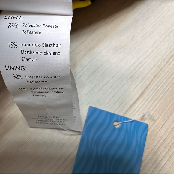 NWT Cupshe 1 Piece Floral Tropics Size Large O Ring In‎ Back - Picture 6 of 11